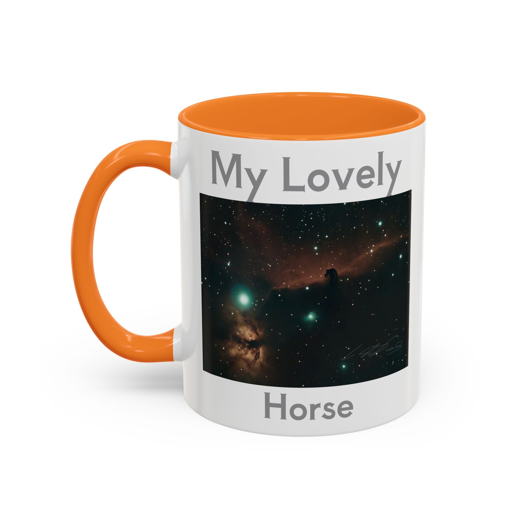 My Lovely Horse Galaxy Mug — 11oz/15oz Ceramic Coffee Cup