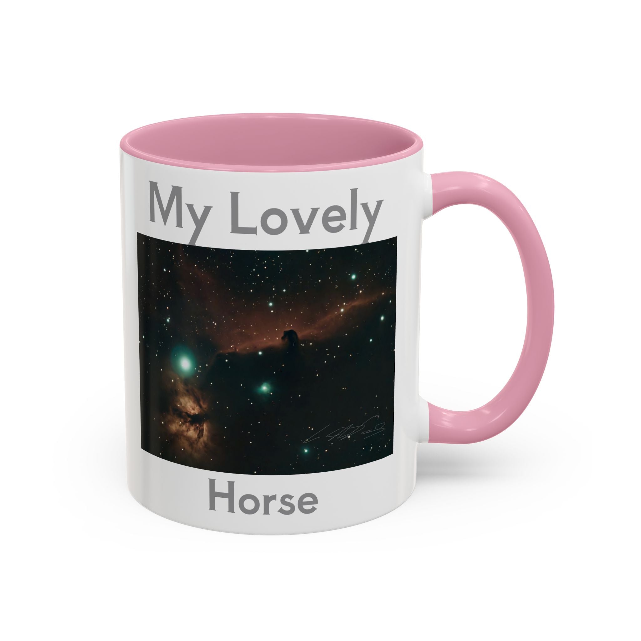 My Lovely Horse Galaxy Mug — 11oz/15oz Ceramic Coffee Cup