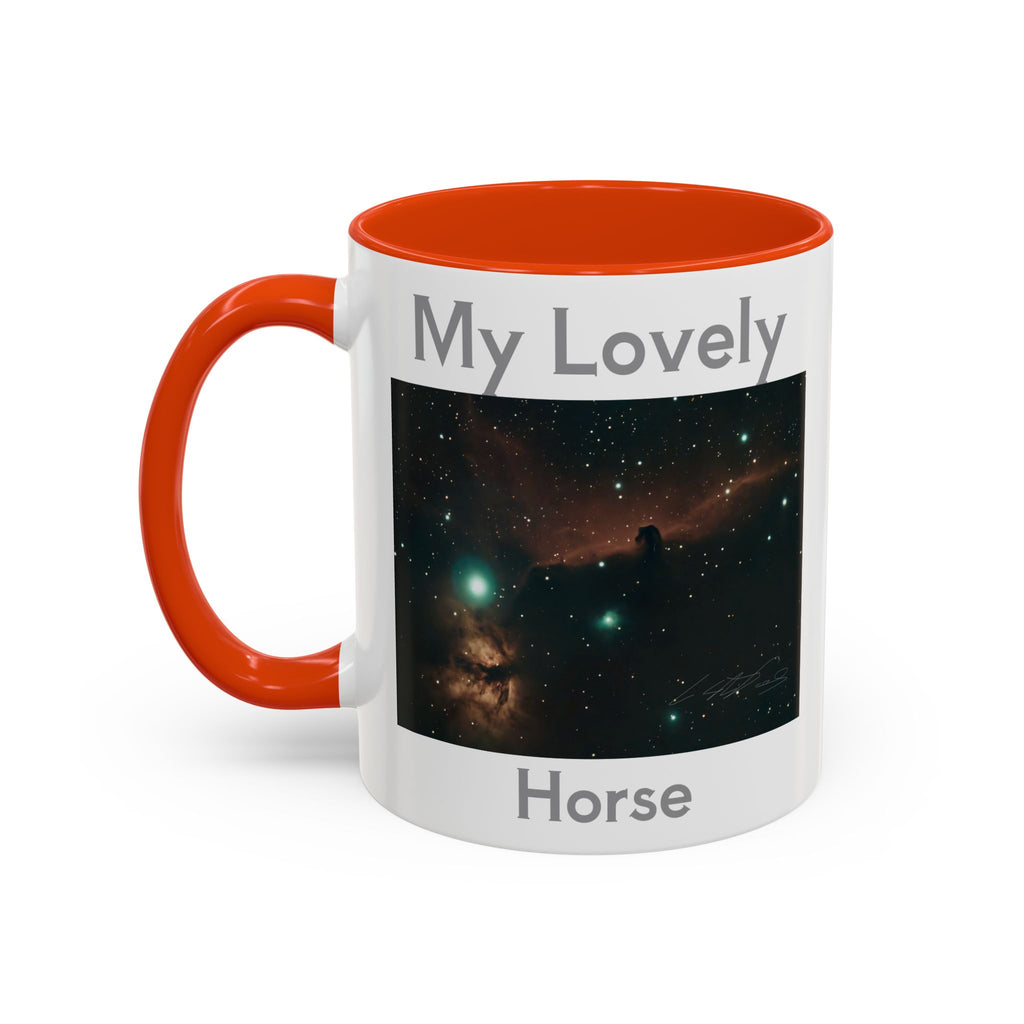 My Lovely Horse Galaxy Mug — 11oz/15oz Ceramic Coffee Cup