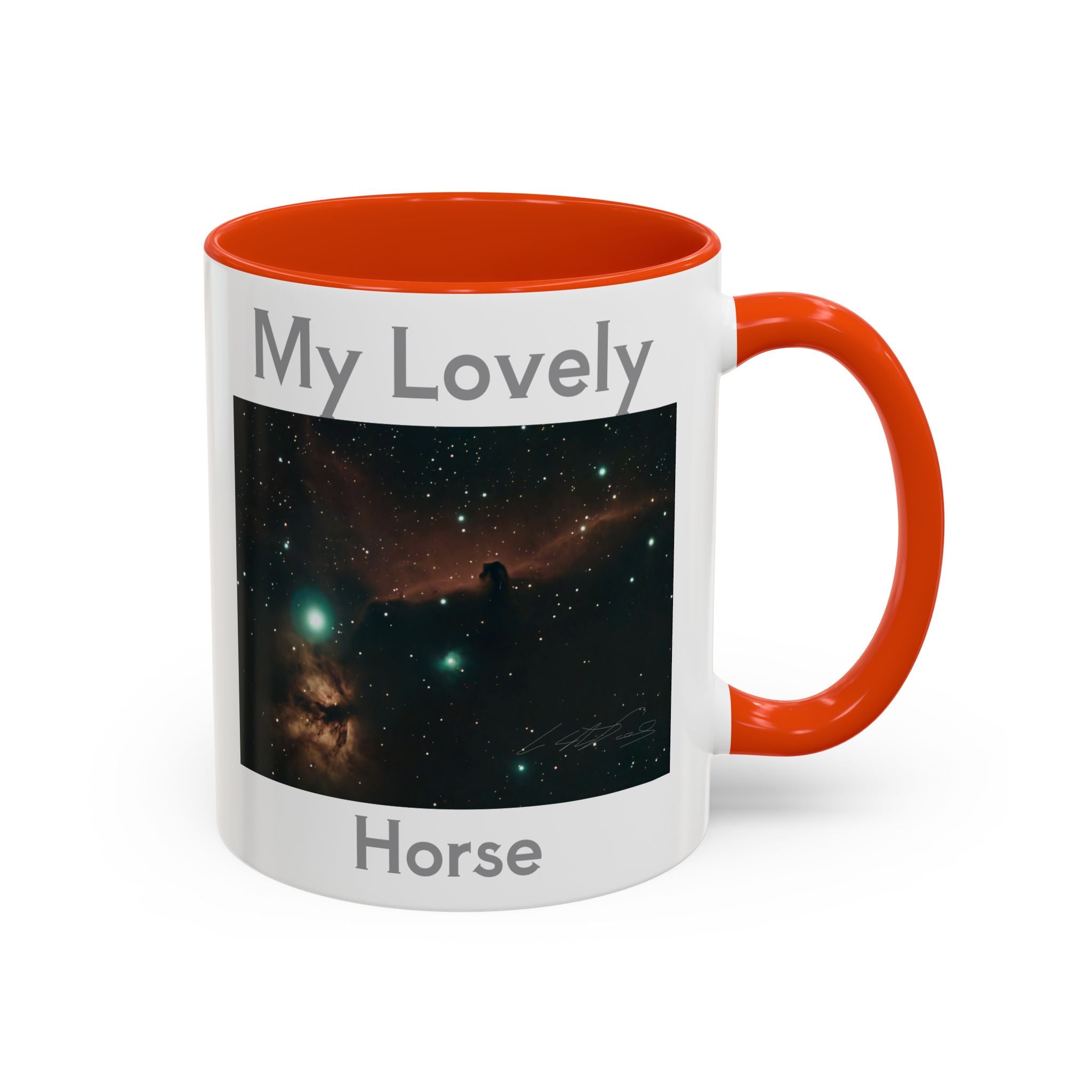 My Lovely Horse Galaxy Mug — 11oz/15oz Ceramic Coffee Cup