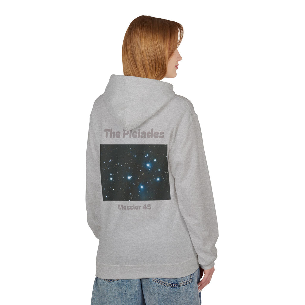 Pleiades Star Cluster Hoodie – “The Pleiades” Messier 45 Astronomy Pullover