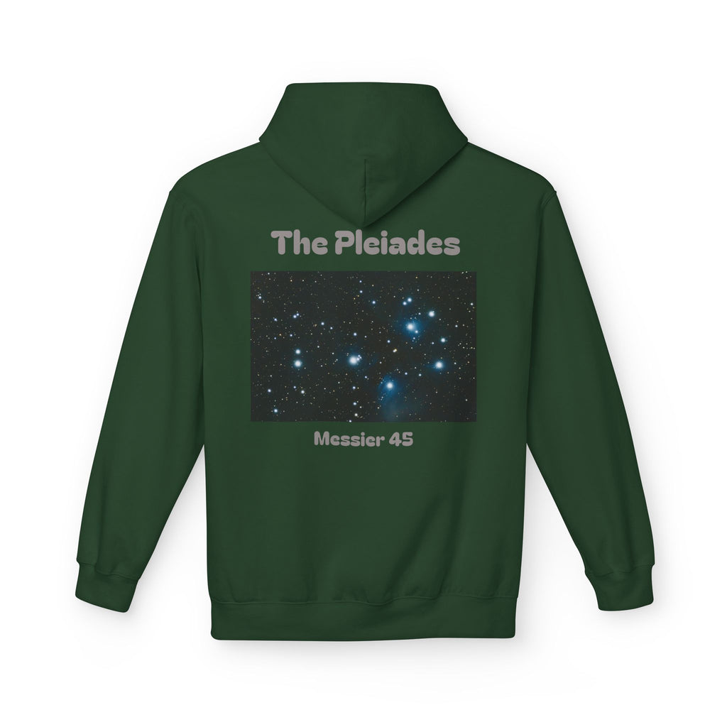 Pleiades Star Cluster Hoodie – “The Pleiades” Messier 45 Astronomy Pullover