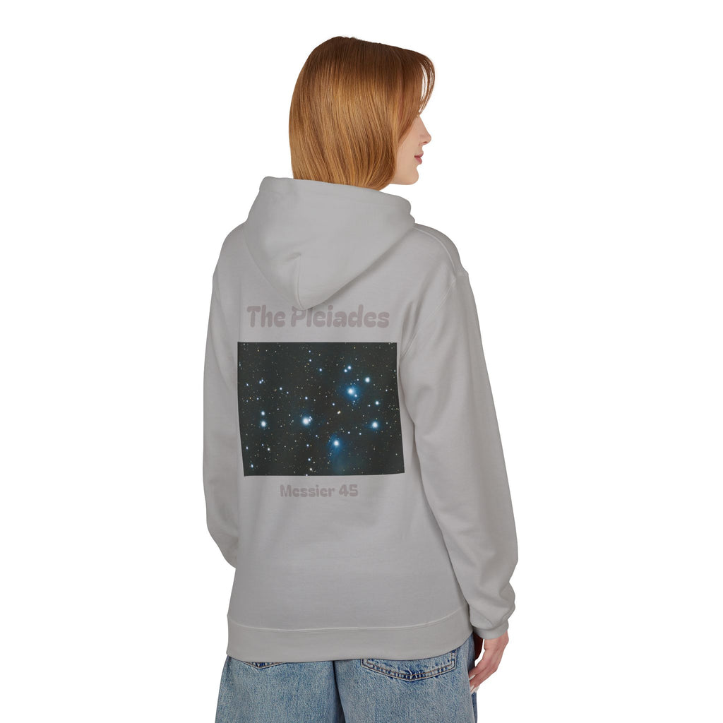 Pleiades Star Cluster Hoodie – “The Pleiades” Messier 45 Astronomy Pullover