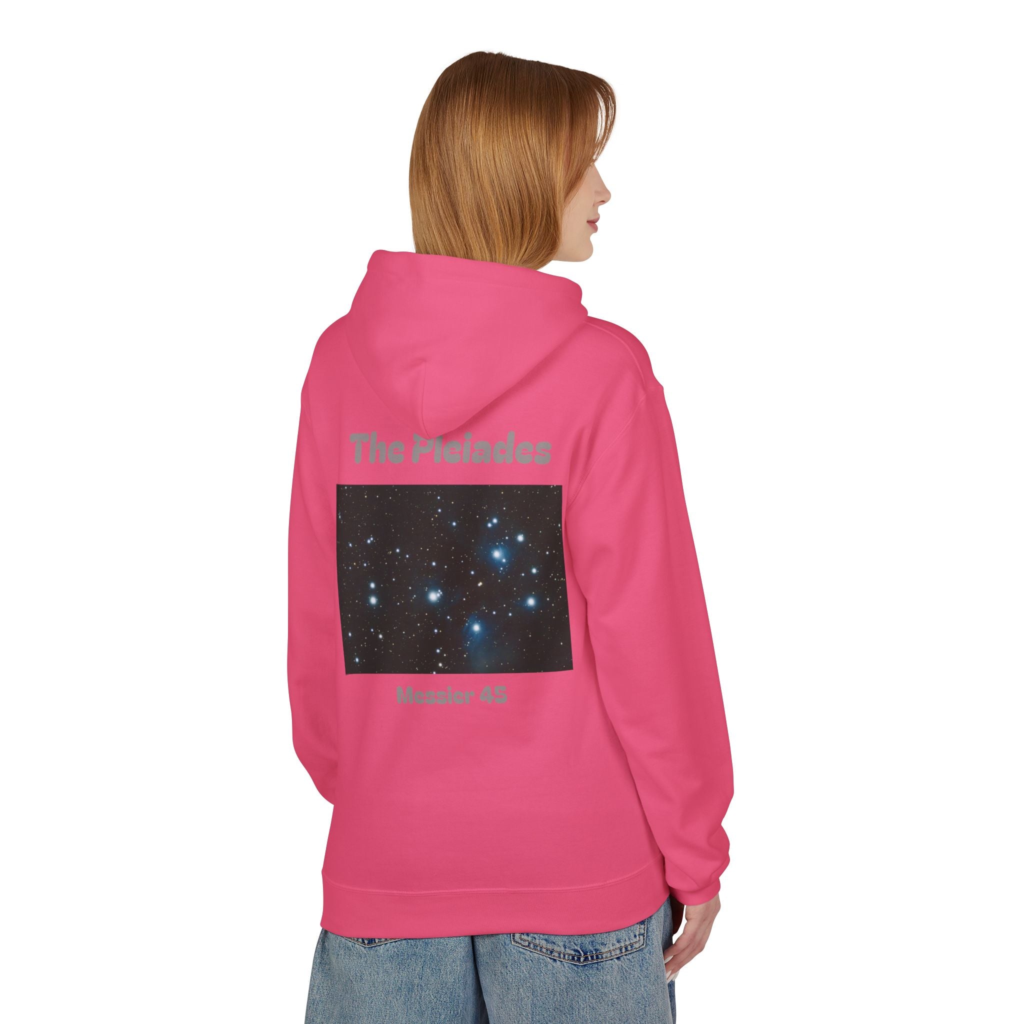 Pleiades Star Cluster Hoodie – “The Pleiades” Messier 45 Astronomy Pullover