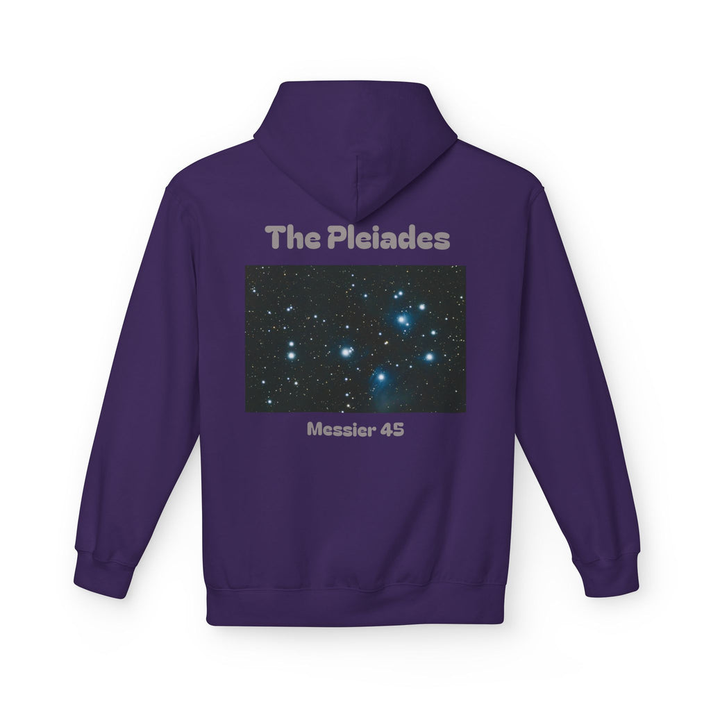 Pleiades Star Cluster Hoodie – “The Pleiades” Messier 45 Astronomy Pullover