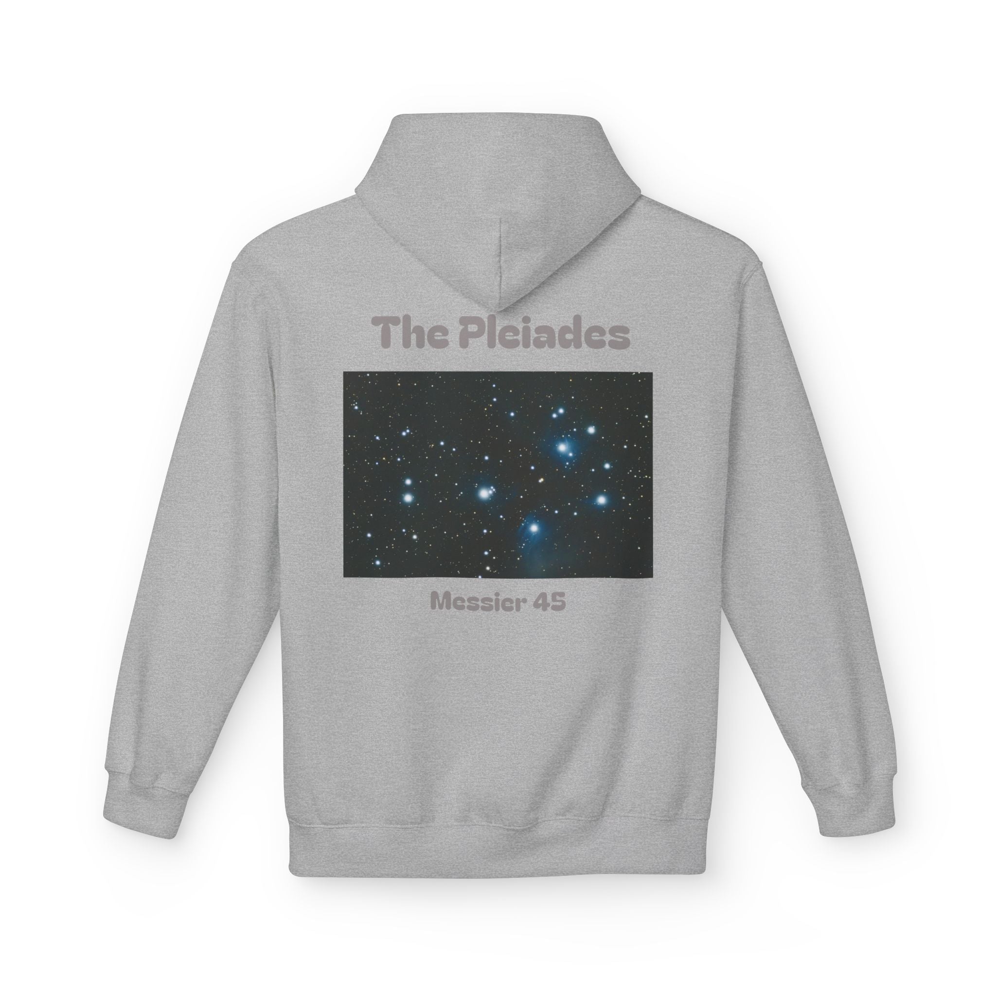 Pleiades Star Cluster Hoodie – “The Pleiades” Messier 45 Astronomy Pullover