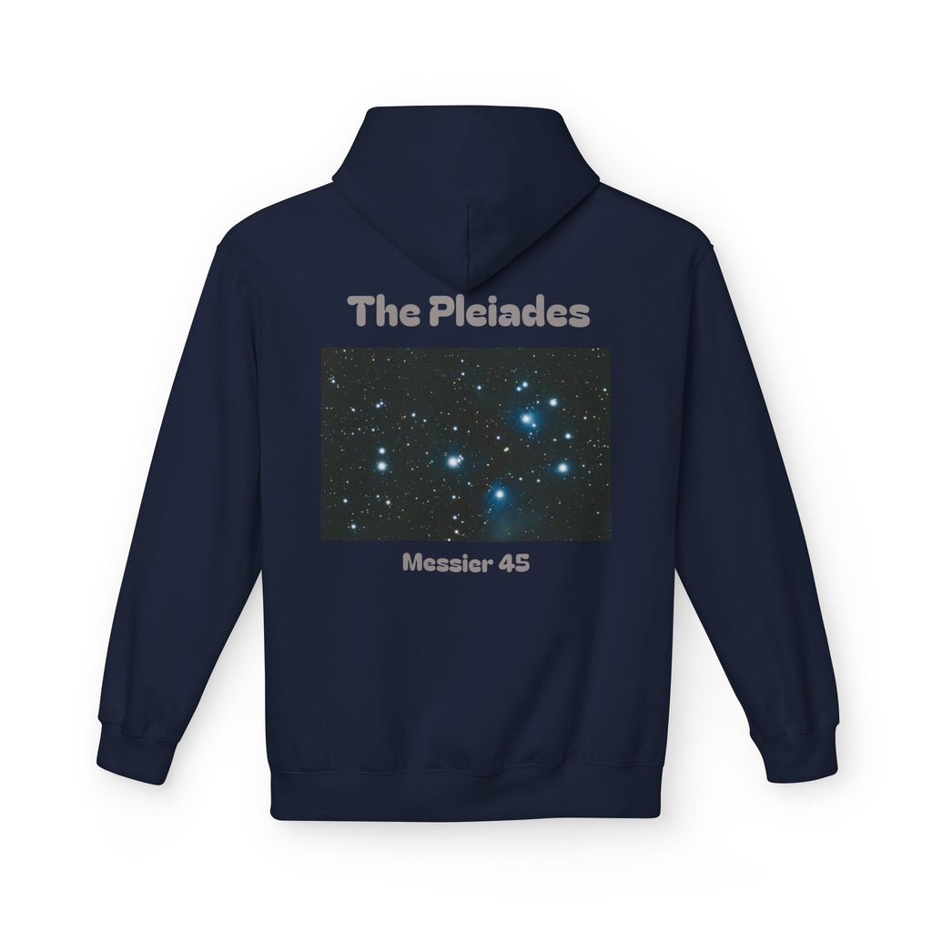 Pleiades Star Cluster Hoodie – “The Pleiades” Messier 45 Astronomy Pullover