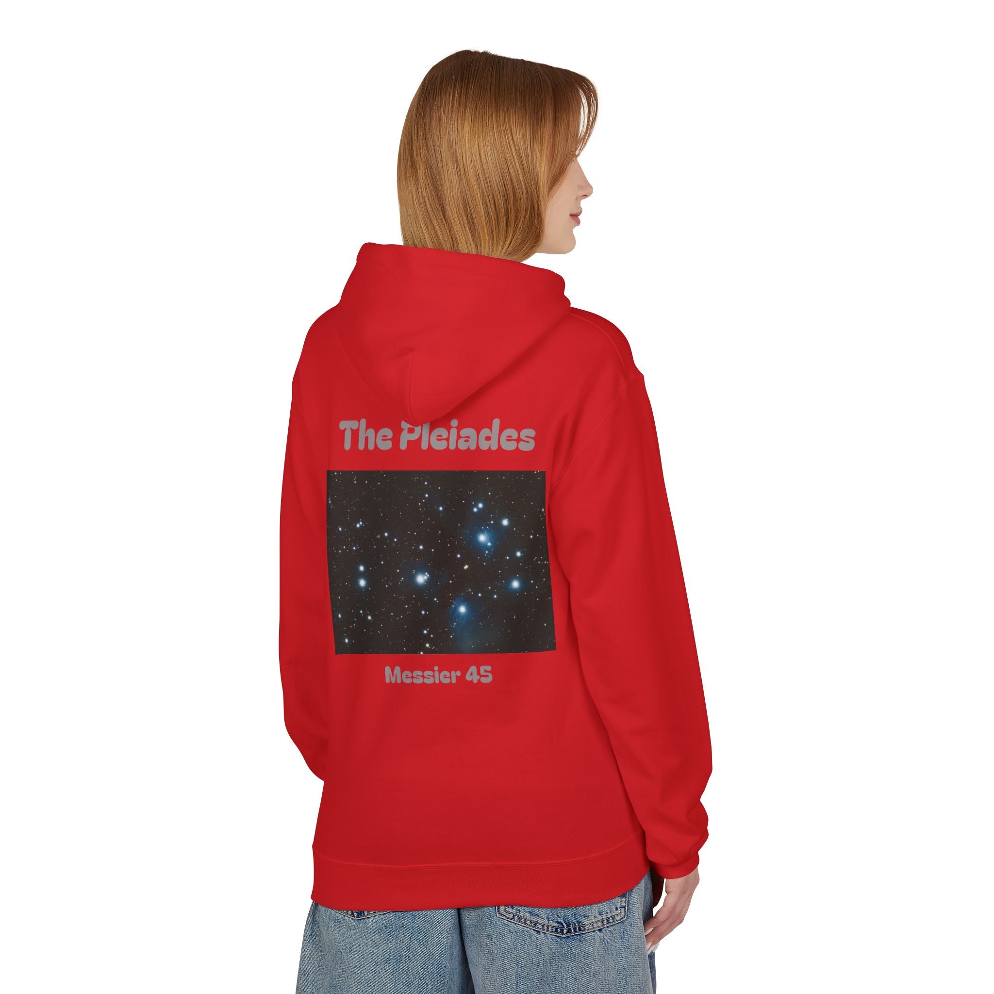 Pleiades Star Cluster Hoodie – “The Pleiades” Messier 45 Astronomy Pullover