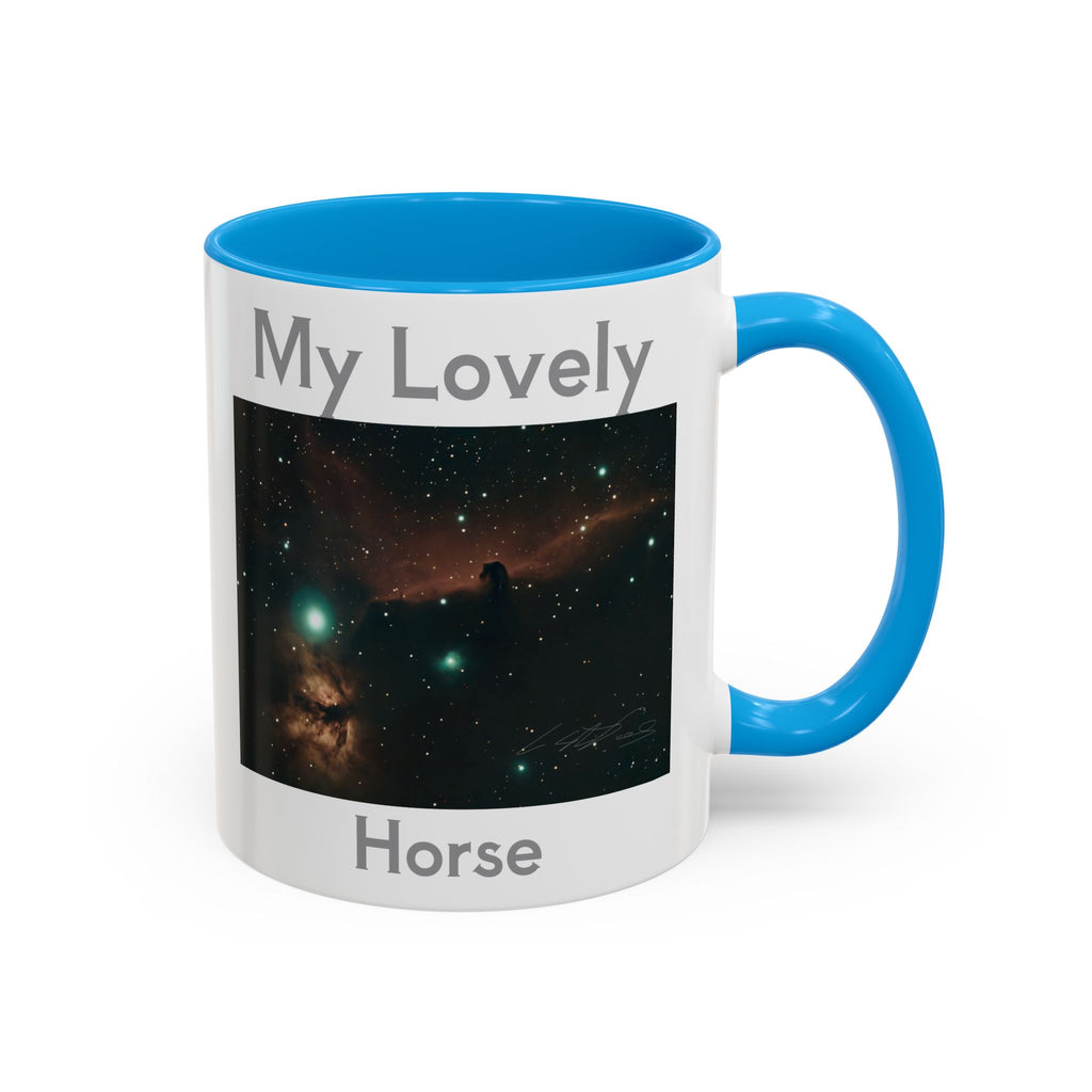 My Lovely Horse Galaxy Mug — 11oz/15oz Ceramic Coffee Cup