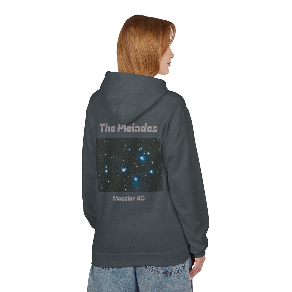 Pleiades Star Cluster Hoodie – “The Pleiades” Messier 45 Astronomy Pullover