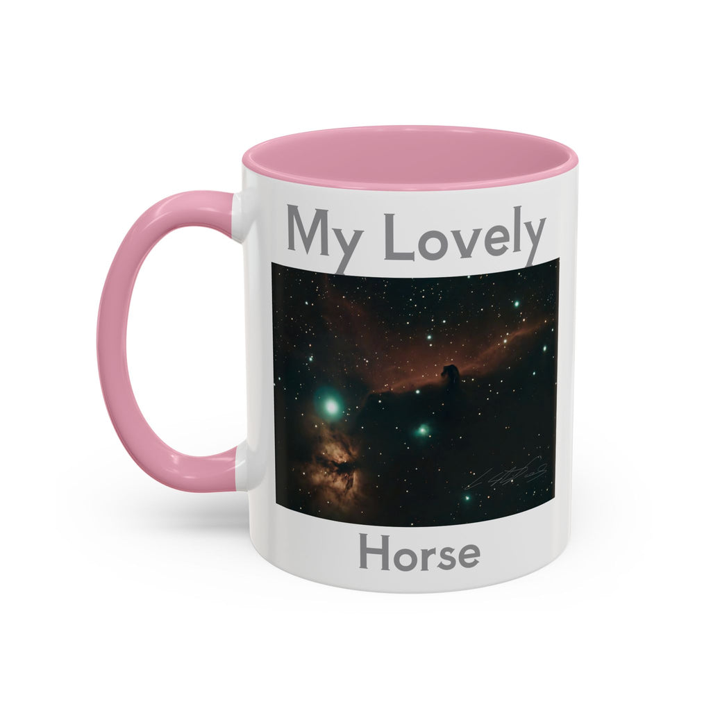 My Lovely Horse Galaxy Mug — 11oz/15oz Ceramic Coffee Cup