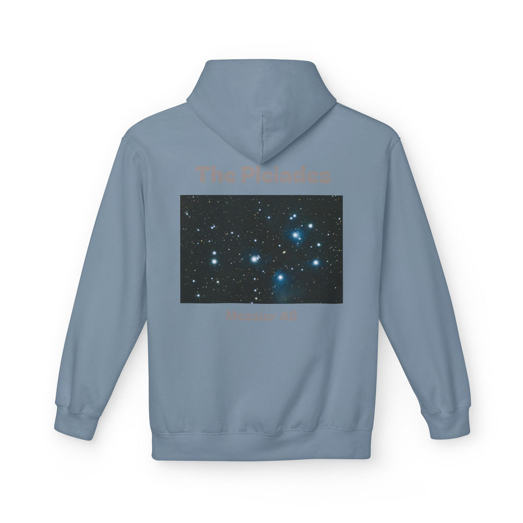 Pleiades Star Cluster Hoodie – “The Pleiades” Messier 45 Astronomy Pullover